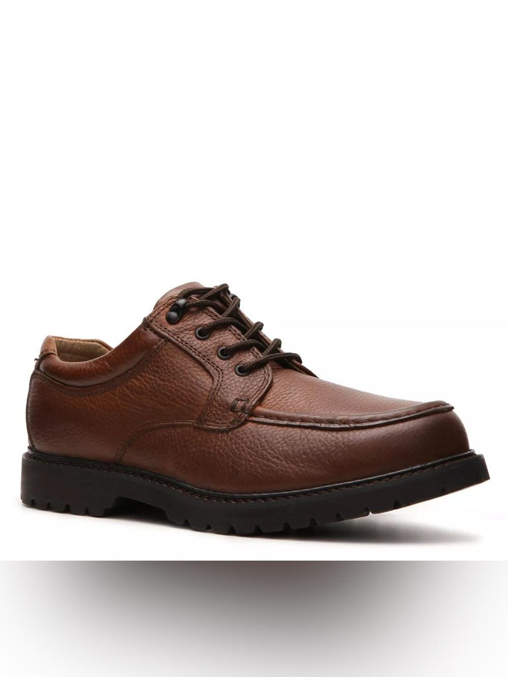 Dockers Men’s Brown Leather Oil-Resistant Work Shoes Size 8.5